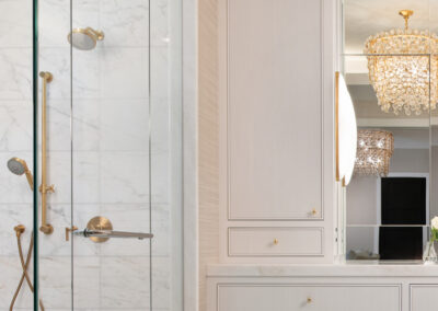 Contemporary Makeover Shower