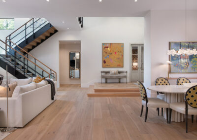 Contemporary Makeover Living Room